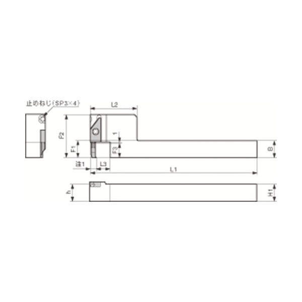 京セラ（KYOCERA） 京セラ 内径加工用ホルダ