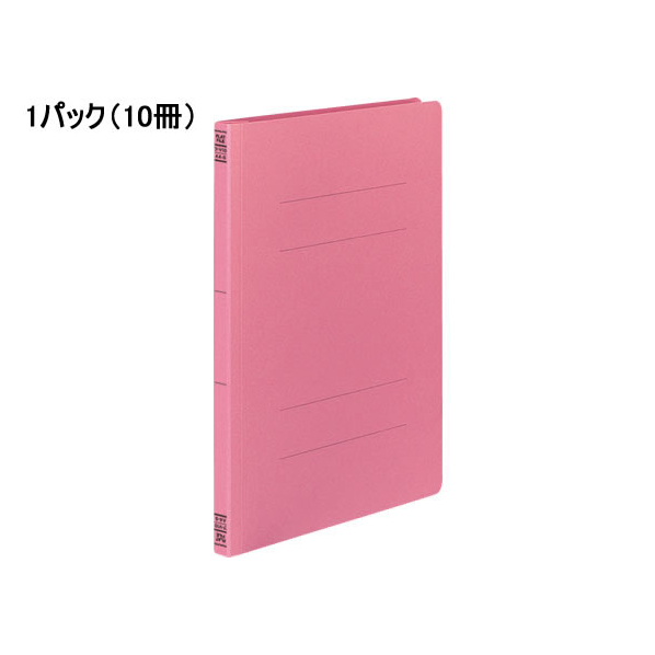 コクヨ フラットファイルV A4タテ とじ厚15mm ピンク 10冊 1パック(10冊) F835366-ﾌ-V10P