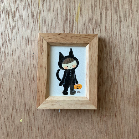 「ジャック・オ・ランタン」ミニ額　原画