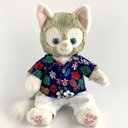 ジェラトーニ ※アロハシャツ コスチューム  トロピカルプリント ネイビー