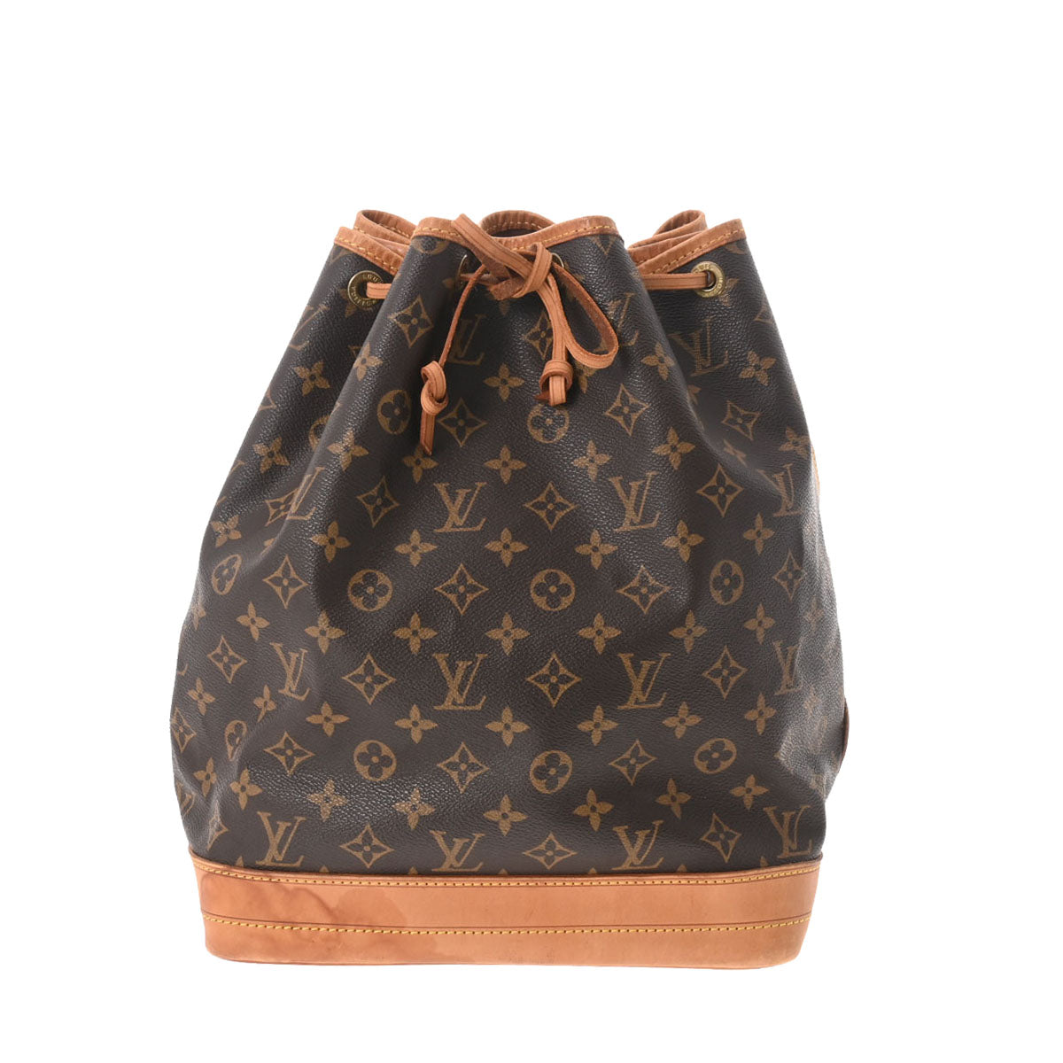 LOUIS VUITTON ルイヴィトン モノグラム ノエ ブラウン M42224 レディース モノグラムキャンバス ショルダーバッグ Bランク 中古 