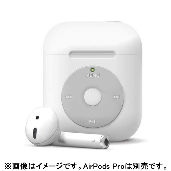 elago AW6 CASE for AirPods /AirPods 2nd Charging / AirPods 2nd Wireless ホワイト EL_APACSSC6B_WH