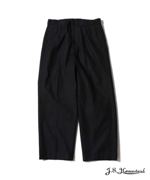 【J.S.Homestead】C/L B－SATIN WORK TROUSERS