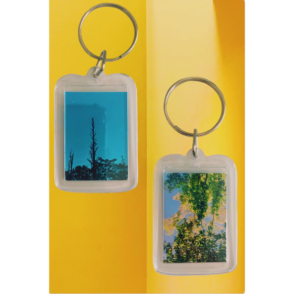 day&night Acryl Key ring