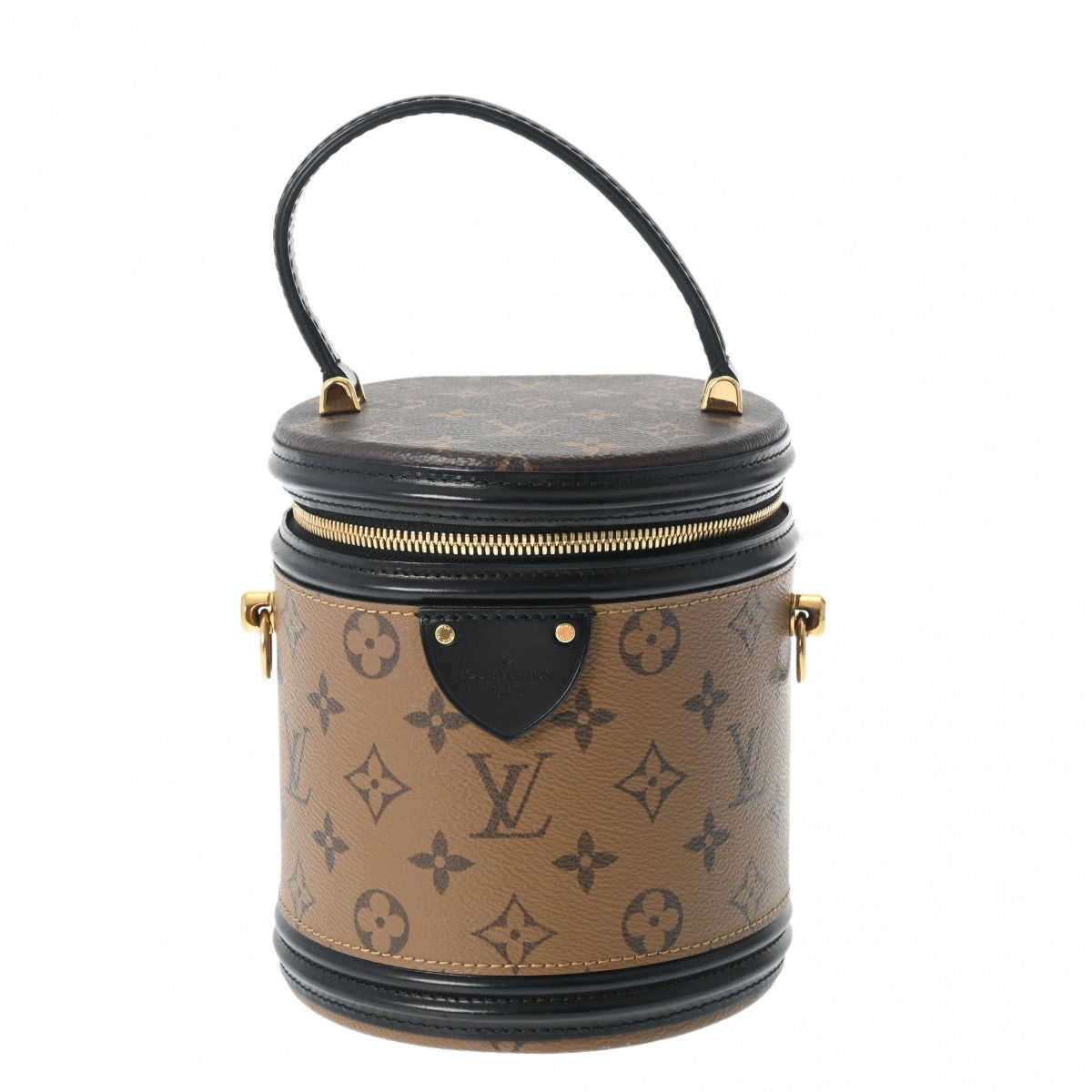 LOUIS VUITTON ルイヴィトン モノグラムリバース カンヌ ブラウン M43986 レディース モノグラムリバースキャンバス 2WAYバッグ ABランク 中古 