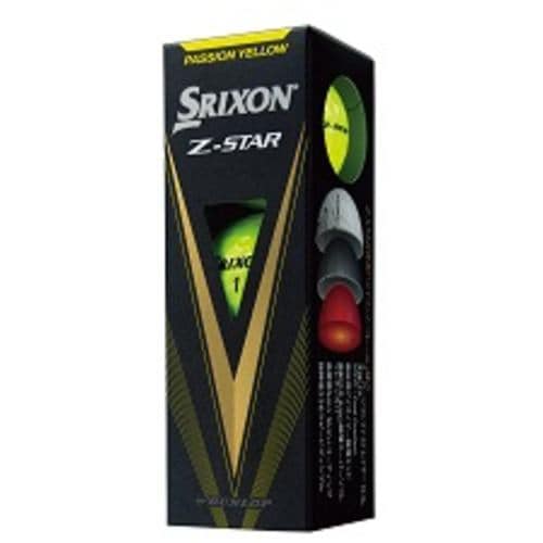 ダンロップ DPSNZSTAR8 ゴルフボール イエロー3個 SRIXON