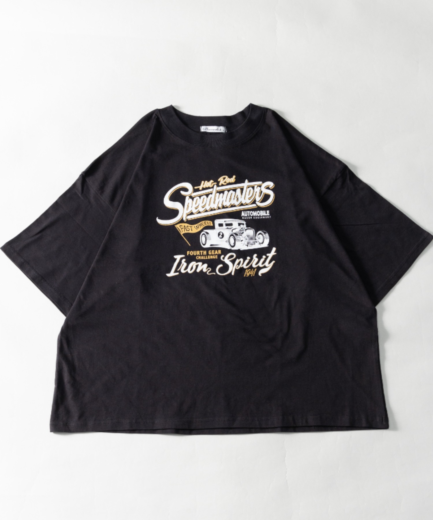 ナイラス/ビッグシルエット アソートイラストプリント ショートスリーブTシャツ 半袖Tシャツ