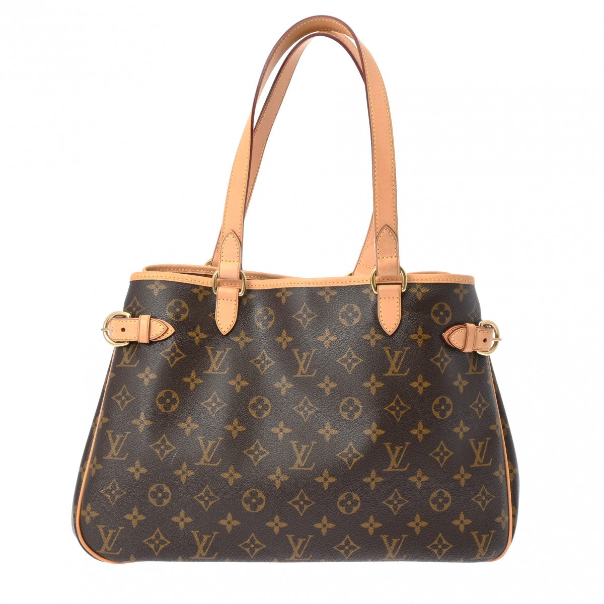 LOUIS VUITTON ルイヴィトン モノグラム バティニョール オリゾンタル ブラウン M51154 レディース モノグラムキャンバス トートバッグ ABランク 中古 