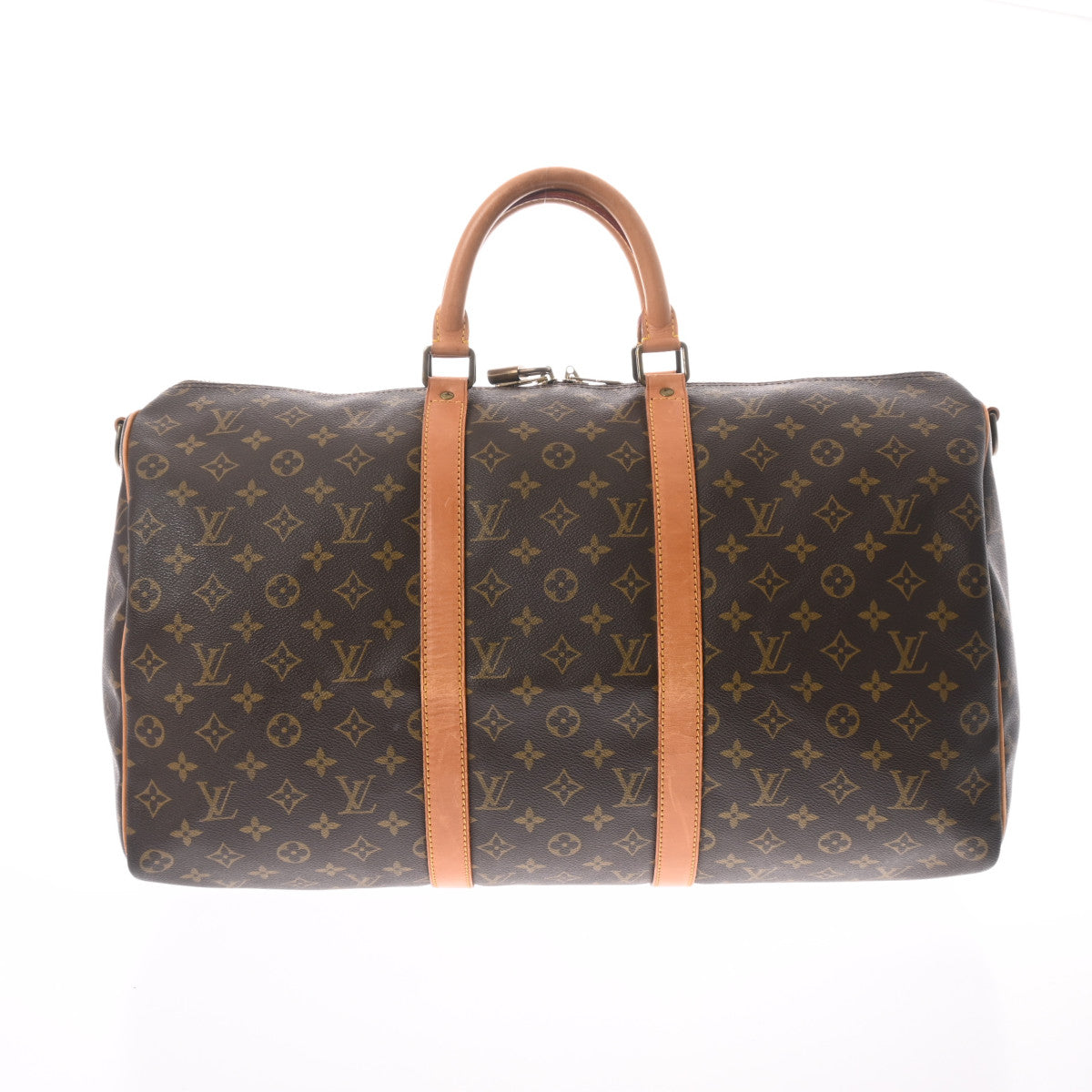 LOUIS VUITTON ルイヴィトン モノグラム キーポルバンドリエール50 ブラウン M41416 ユニセックス モノグラムキャンバス ボストンバッグ Bランク 中古 