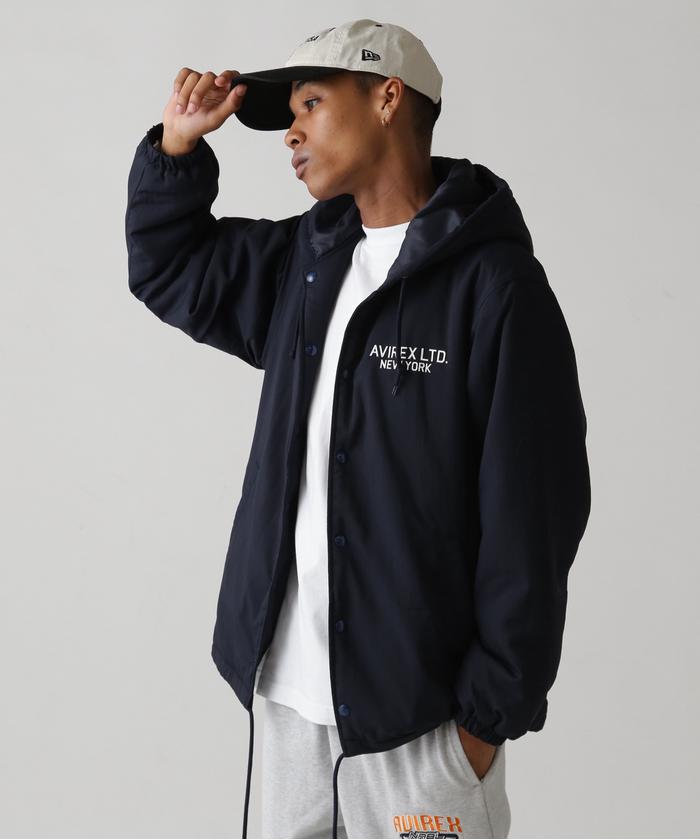 AVIREX/《WEB&DEPOT限定》HOODED COACH JACKET / フード コーチ･･･