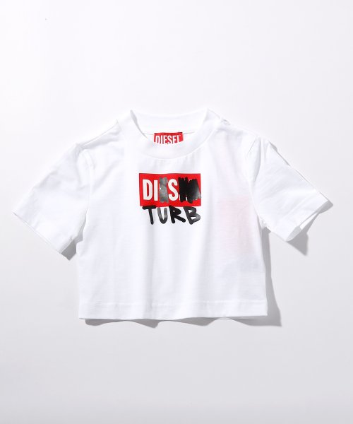 DIESEL(ディーゼル)Kids & Junior ブランドロゴ半袖Tシャツカットソー