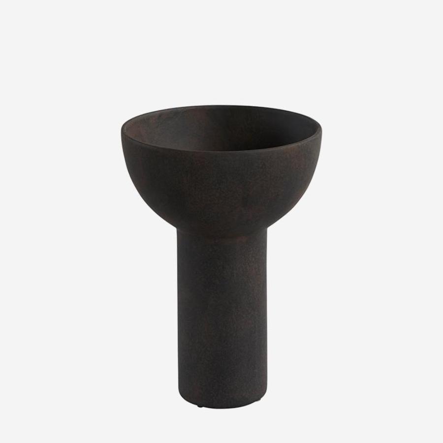 101 COPENHAGEN | Block Vase Midi Coffee