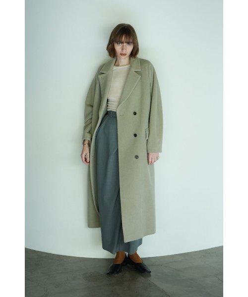 DOUBLE WOOL LONG COAT