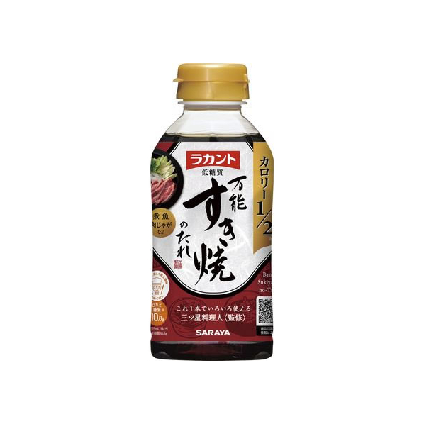 サラヤ ラカント 低糖質万能すき焼のたれ 300mｌ F370977