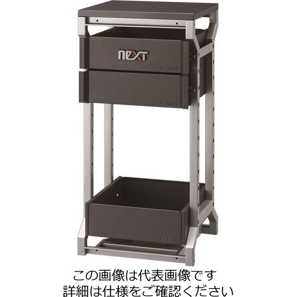 京都機械工具 NEKTーN2012 neXTナローベース(3段2引出し) NEKT-N2012 1台（直送品）