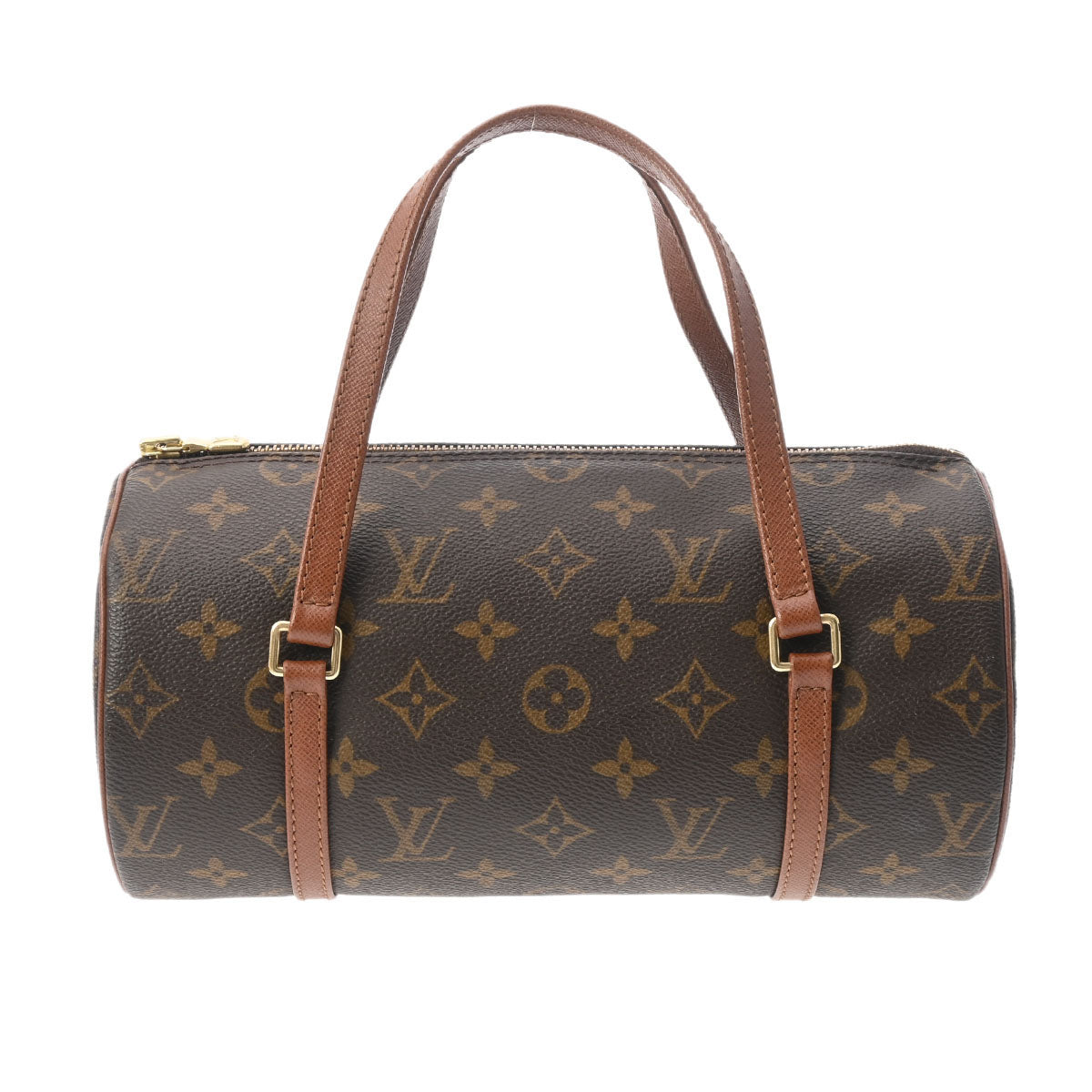 LOUIS VUITTON ルイヴィトン モノグラム パピヨン PM 旧型 ブラウン M51366 レディース モノグラムキャンバス ハンドバッグ Aランク 中古 