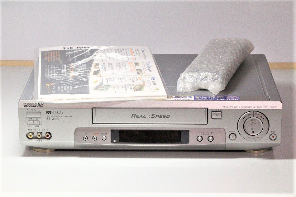 SONY VHSビデオデッキ SLV-R500 【中古整備品】