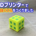 ３Dプリンターで作った立体パズル