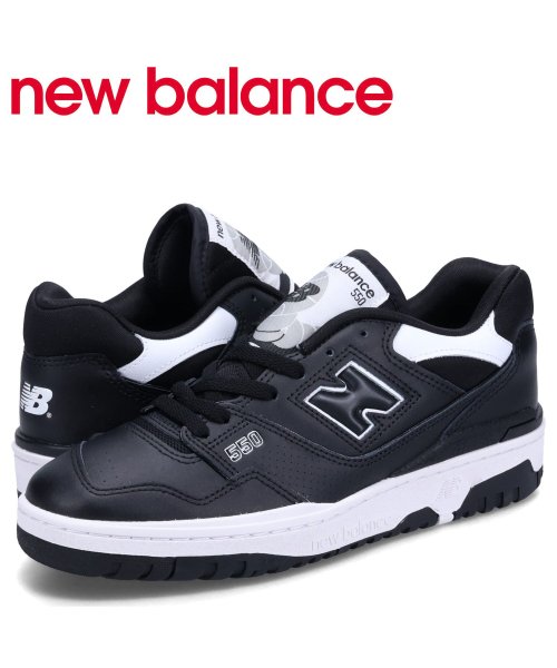 ニューバランス new balance 550 スニーカー メンズ Dワイズ ブラック 黒 BB550SV1