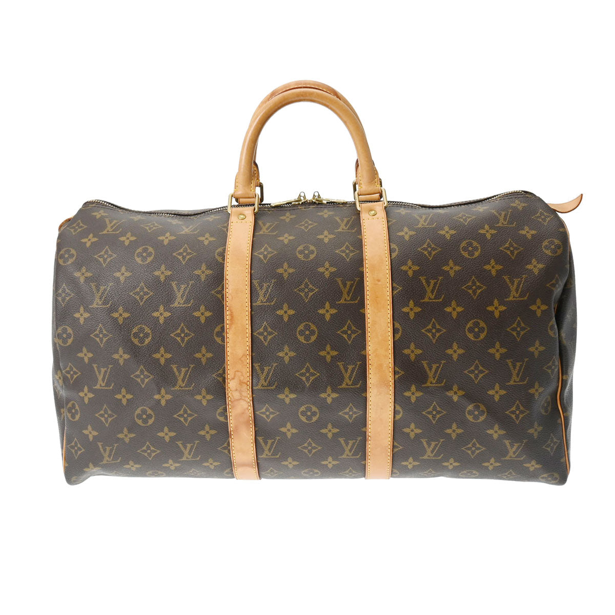 LOUIS VUITTON ルイヴィトン モノグラム キーポル 50 ブラウン M41426 ユニセックス モノグラムキャンバス ボストンバッグ Bランク 中古 