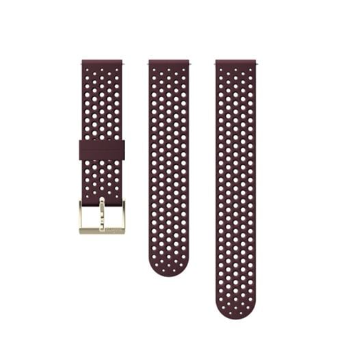 SUUNTO SS050216000 20M STRAP BURGANDY GOLD S+M (３フィットネス バーガンディ ゴールド ストラップ)正規品