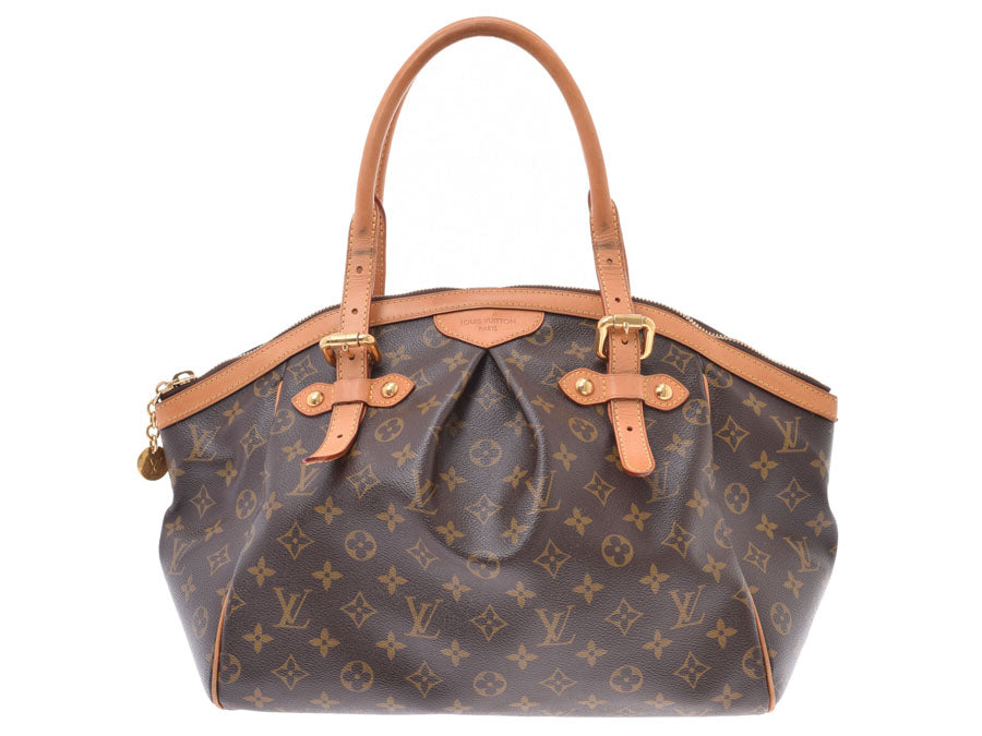 ルイヴィトン モノグラム ティヴォリGM ブラウン M40144 レディース 本革 ハンドバッグ Bランク LOUIS VUITTON 中古