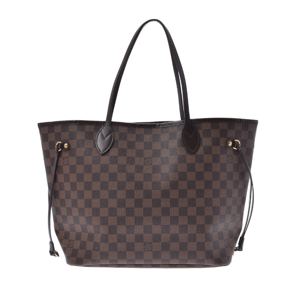 LOUIS VUITTON ルイヴィトン ダミエ ネヴァーフルMM 旧型 ブラウン N51105 レディース ダミエキャンバス トートバッグ Bランク 中古 