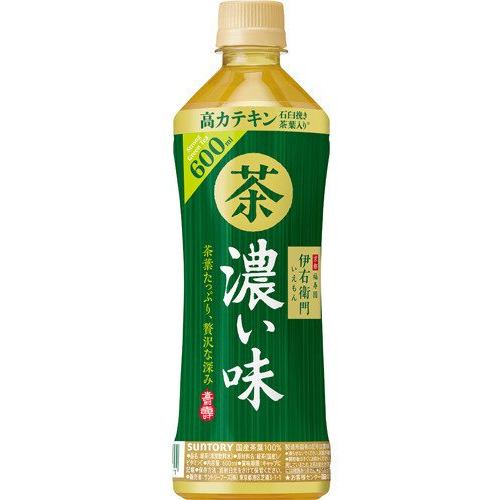 サントリーフーズ 伊右衛門濃い味 600ml×24本入【セット販売】