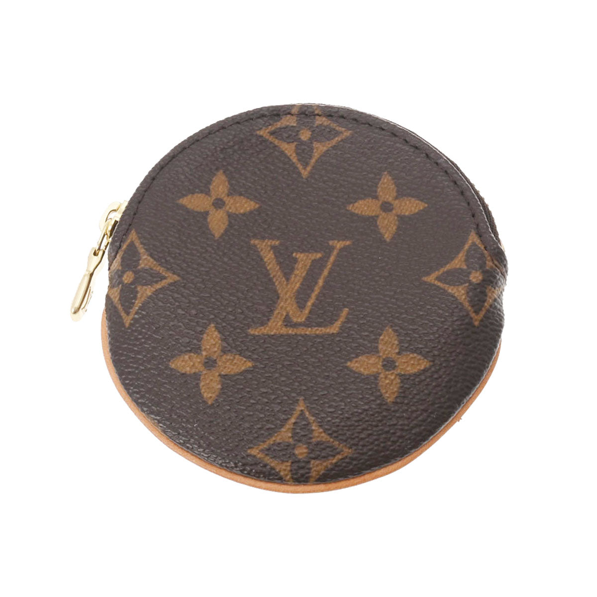 LOUIS VUITTON ルイヴィトン モノグラム ポルトモネロン ブラウン M61926 ユニセックス モノグラムキャンバス コインケース ABランク 中古 