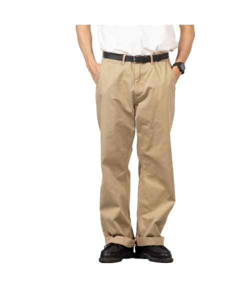 EDWIN エドウィン KHAKIS ワイドストレートチノパンツ K0905－14