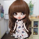 ブライス ウィッグ  ゆるふわスパイラルMeB 10インチ/ドール Blythe