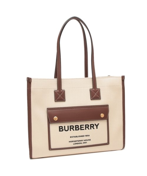 バーバリー トートバッグ スモール フレヤトート ベージュ ブラウン レディース BURBERRY 8044138 A1395