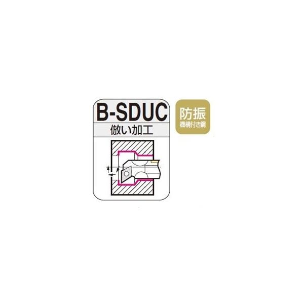 住友電工ハードメタル　SEC-ボーリングバイト　B-SDUC　倣い加工用