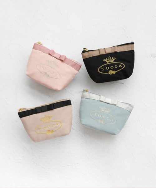 【WEB限定＆一部店舗限定】POINT OF RIBBON POUCH ポーチ