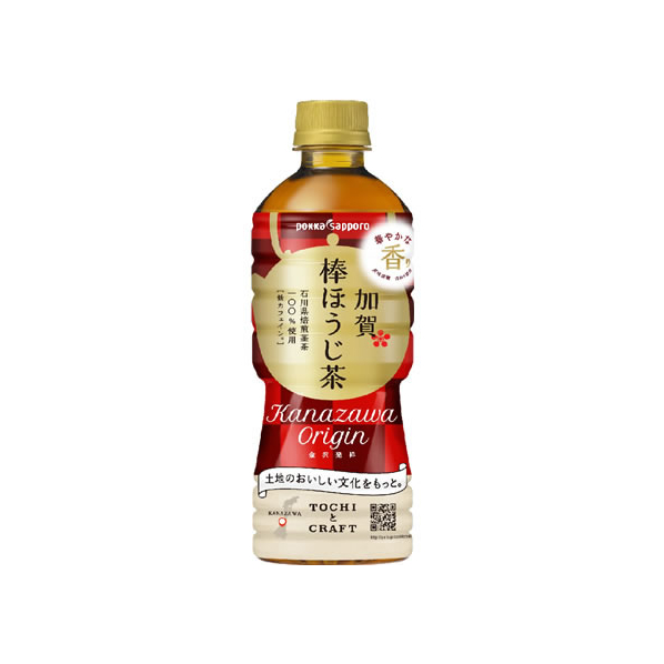 ポッカサッポロ 加賀棒ほうじ茶 525ml F036556-HX10