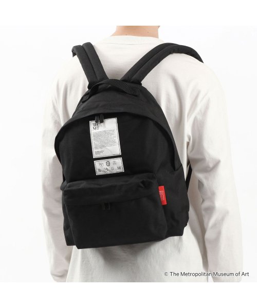 日本正規品 マンハッタンポーテージ リュック 通学 シンプル 黒 Manhattan Portage ブランド 旅行 A4 15L MP1210MET