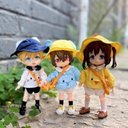 OB11 オビツ11服 動物幼稚園 3種類 ふわふわ 1/12ドール服 ドールウェア gsc かわいい 猫 象 鶏