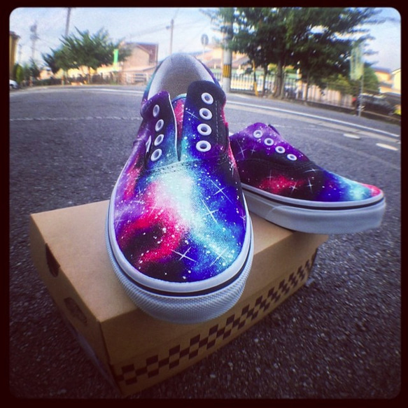 VANS／Galaxy Paint Shoes（受注生産）