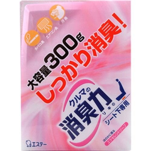 エステー K-63 クルマの消臭力 シート下専用 ３００ｇ エクセレントソープ300ｇ