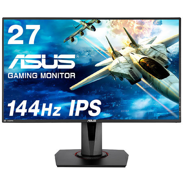 ASUS 27インチワイド液晶モニター VG279Q フルHD(1920×1080)/HDMI/DisplayPort/DVI-D 1台 (直送品)（直送品）