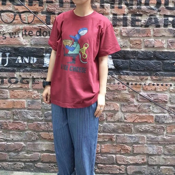 〔SALE〕I LIKE CHEESE TEE(XL)