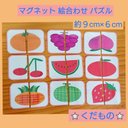 マグネット【くだもの】絵合わせパズル