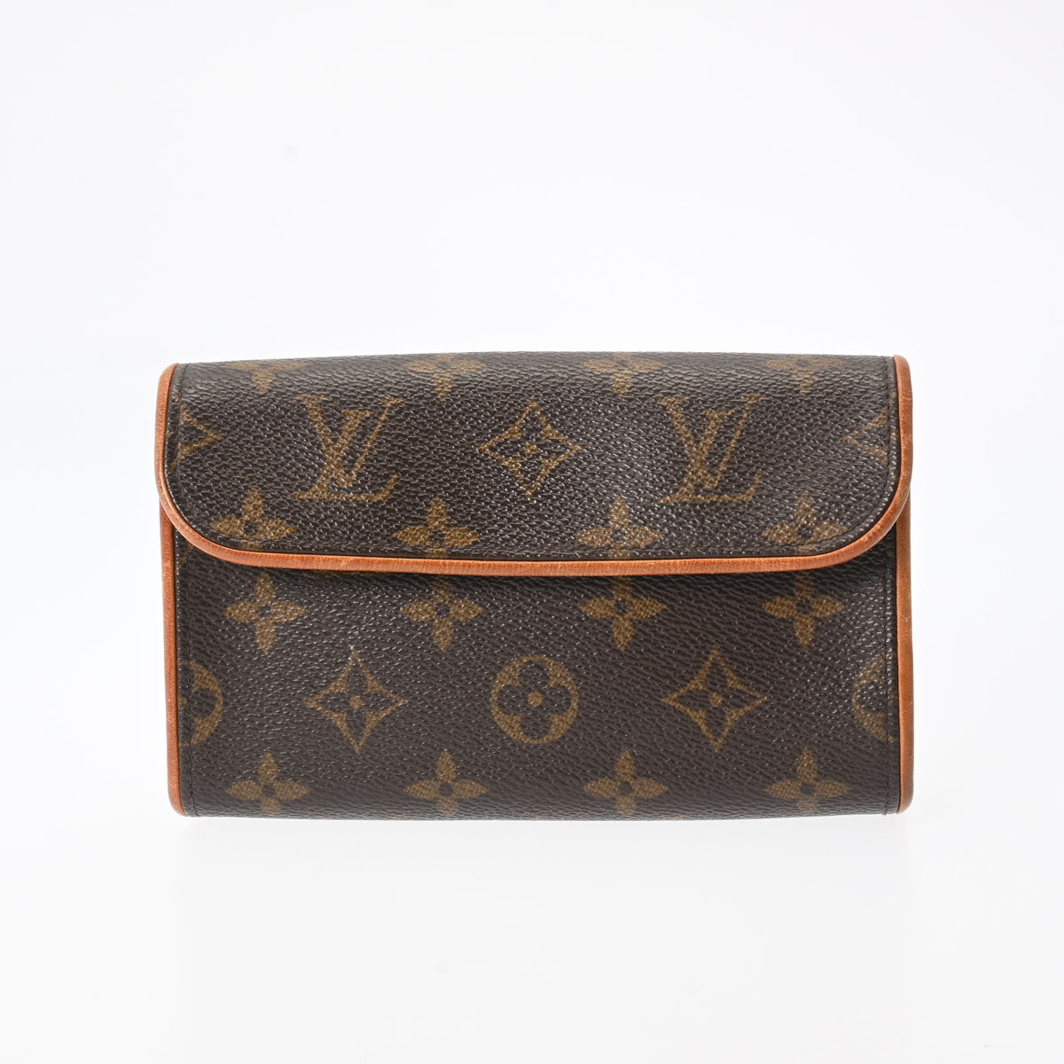 LOUIS VUITTON ルイヴィトン モノグラム ポシェットフロランティーヌ ベルトS ブラウン M51855 レディース モノグラムキャンバス ウエストバッグ Bランク 中古 