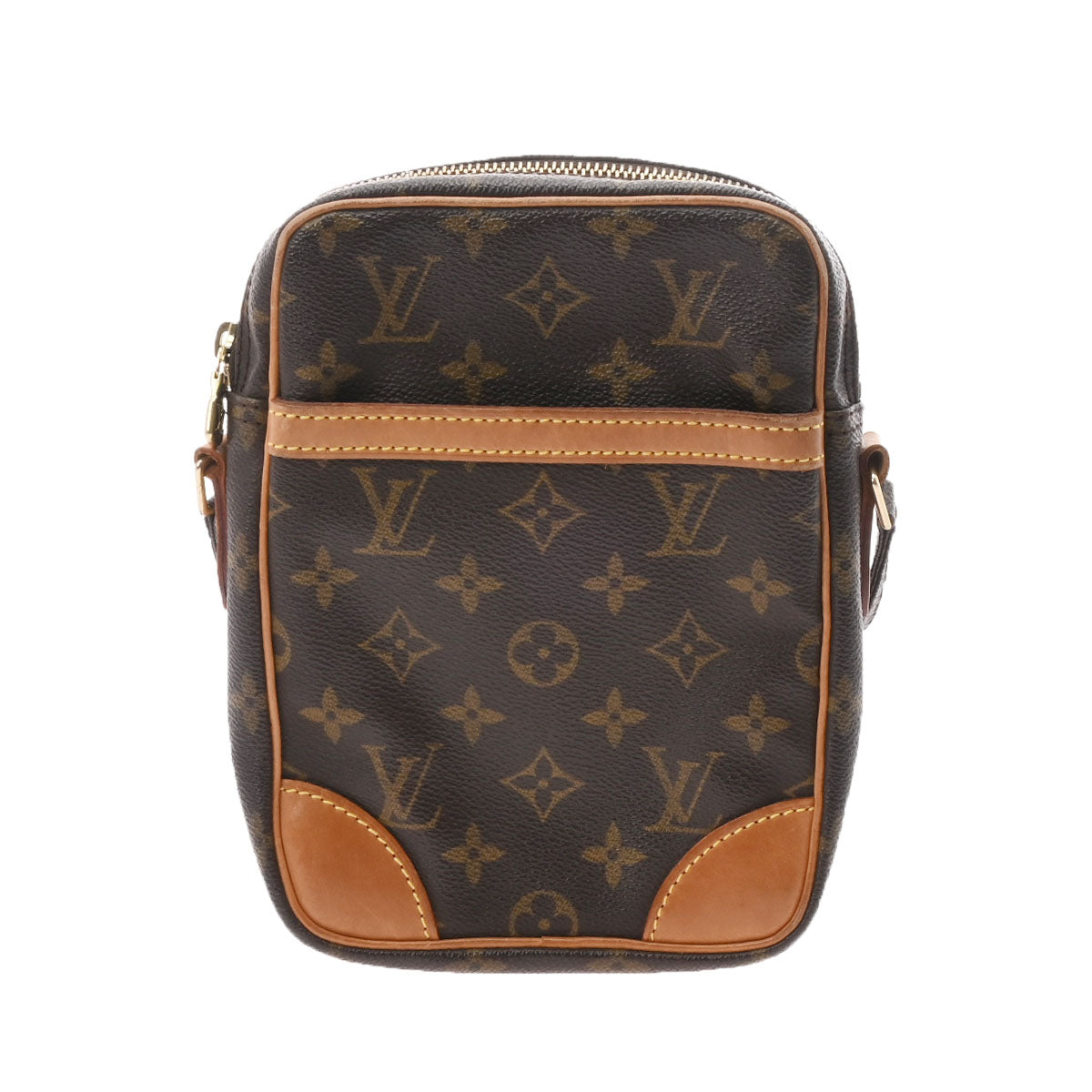 LOUIS VUITTON ルイヴィトン モノグラム ダヌーブ ブラウン M45266 レディース モノグラムキャンバス ショルダーバッグ Bランク 中古 