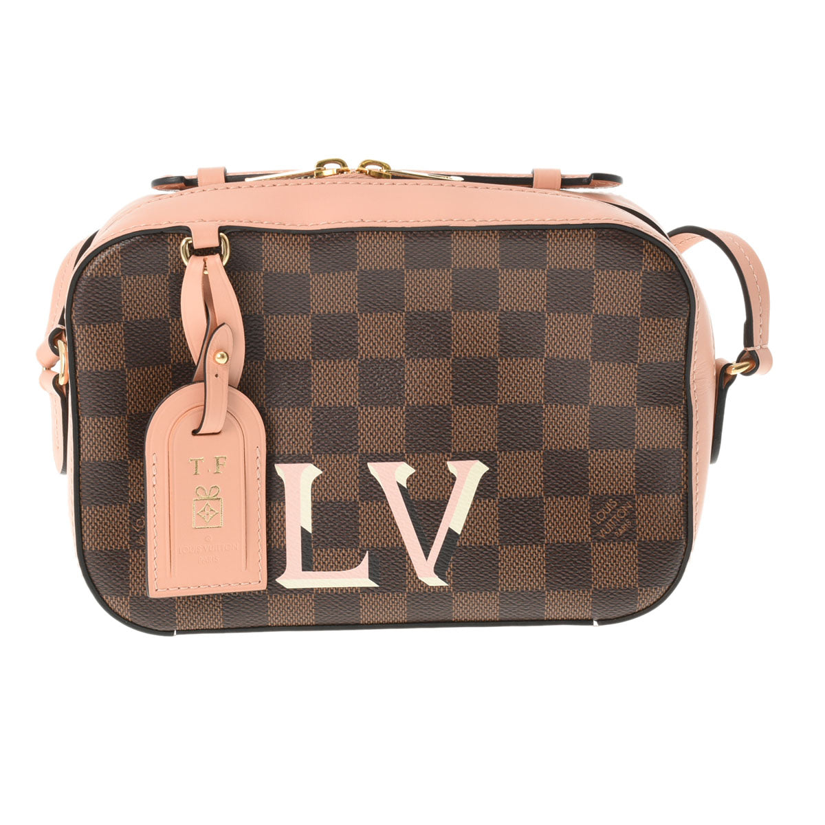 LOUIS VUITTON ルイヴィトン ダミエ サンタモニカ ヴィーナス ブラウン N40179 レディース ダミエキャンバス ショルダーバッグ ABランク 中古 