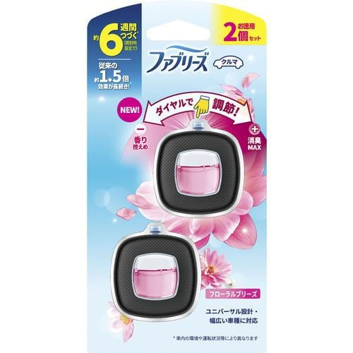 P&Gジャパン ファブリーズ イージークリップ フローラルブリーズ ２．４ＭＬ ２個パック