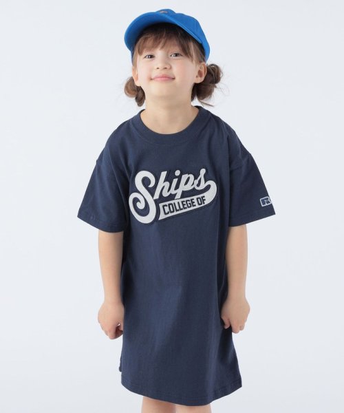 【SHIPS KIDS別注】RUSSELL ATHLETIC:100～150cm / ワンピース