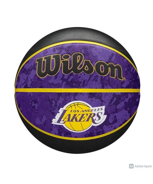 NBA TEAM TIEDYE BSKT LA LAKERS