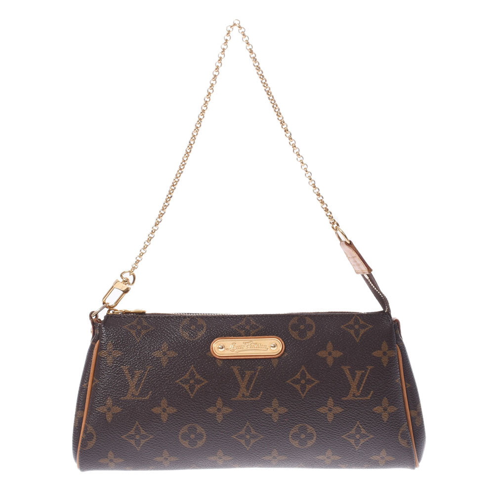 LOUIS VUITTON ルイヴィトン モノグラム エヴァ ブラウン M95567 レディース モノグラムキャンバス 2WAYバッグ Bランク 中古 