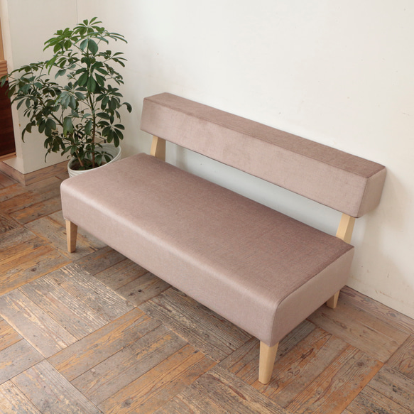 2s Border sofa（NA×SP-621 モカ）